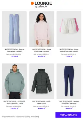 Lounge by Zalando - gazetka promocyjna Specjalne okazje: Nike Sportswear - Odzież od wtorku 13.01 do czwartku 15.01 - strona 5