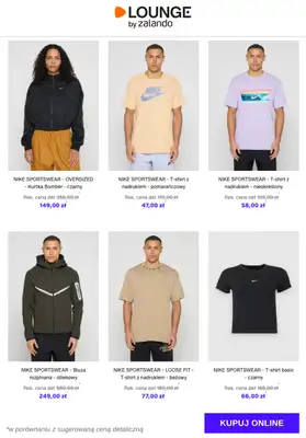 Lounge by Zalando - gazetka promocyjna Specjalne okazje: Nike Sportswear - Odzież od wtorku 13.01 do czwartku 15.01 - strona 3