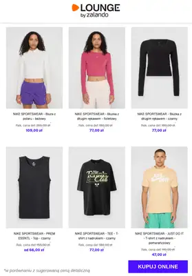 Lounge by Zalando - gazetka promocyjna Specjalne okazje: Nike Sportswear - Odzież od wtorku 13.01 do czwartku 15.01 - strona 6