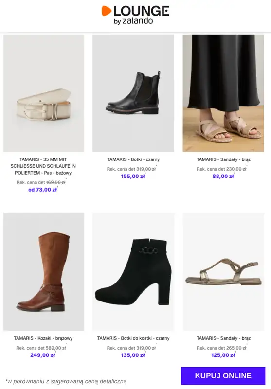 Lounge by Zalando - gazetka promocyjna Specjalne okazje: Tamaris od wtorku 13.01 do piątku 16.01 - strona 11