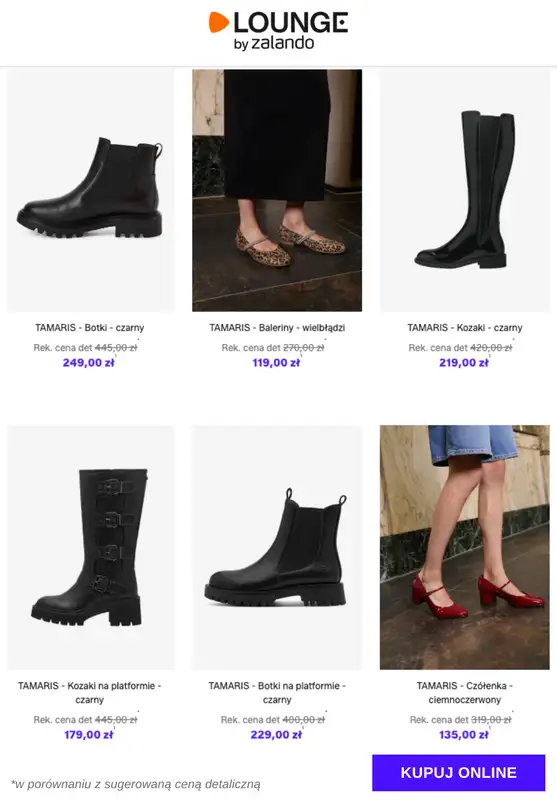 Lounge by Zalando - gazetka promocyjna Specjalne okazje: Tamaris od wtorku 13.01 do piątku 16.01 - strona 3