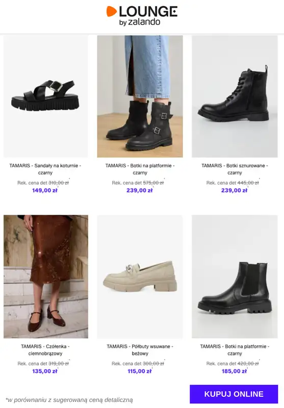 Lounge by Zalando - gazetka promocyjna Specjalne okazje: Tamaris od wtorku 13.01 do piątku 16.01 - strona 4