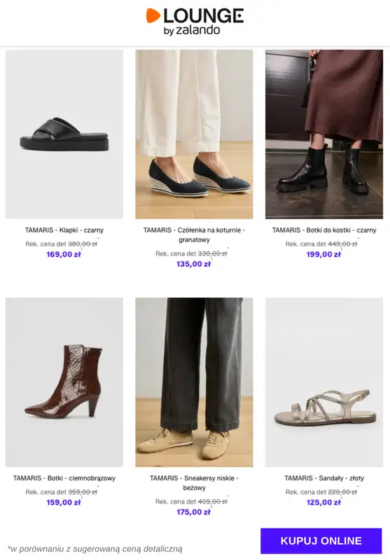 Lounge by Zalando - gazetka promocyjna Specjalne okazje: Tamaris od wtorku 13.01 do piątku 16.01 - strona 6