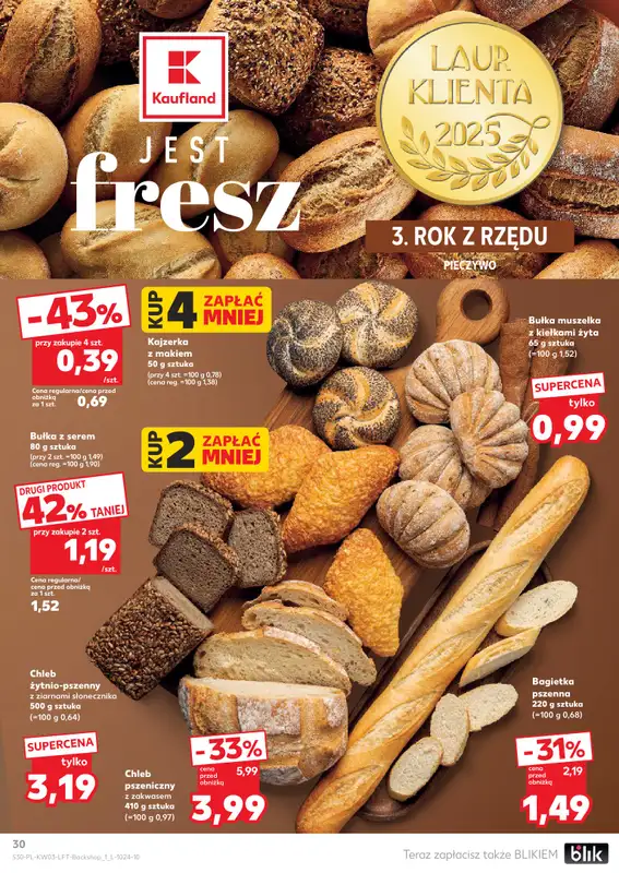 Kaufland - gazetka promocyjna Oferta Kaufland od czwartku 15.01 do środy 21.01 - strona 30