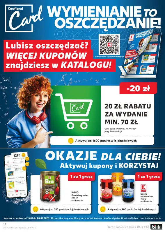 Kaufland - gazetka promocyjna Oferta Kaufland od czwartku 15.01 do środy 21.01 - strona 14