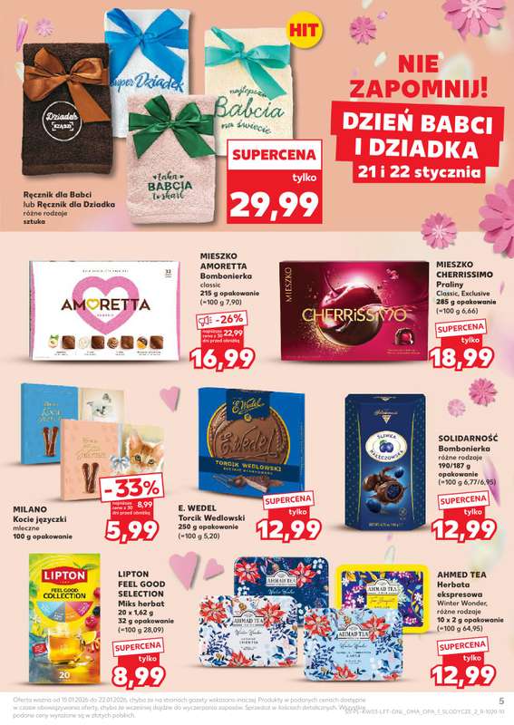 Kaufland - gazetka promocyjna Oferta Kaufland od czwartku 15.01 do środy 21.01 - strona 5