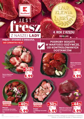Kaufland - gazetka promocyjna Oferta Kaufland od czwartku 15.01 do środy 21.01 - strona 24