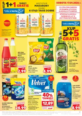Kaufland - gazetka promocyjna Oferta Kaufland od czwartku 15.01 do środy 21.01 - strona 17