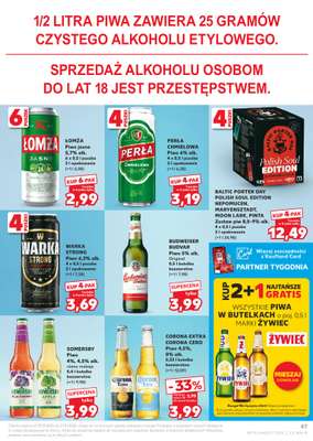 Kaufland - gazetka promocyjna Oferta Kaufland od czwartku 15.01 do środy 21.01 - strona 47