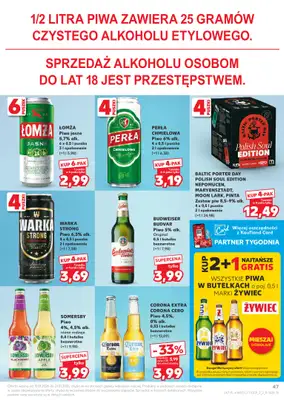 Kaufland - gazetka promocyjna Oferta Kaufland od czwartku 15.01 do środy 21.01 - strona 47