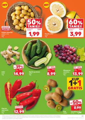 Kaufland - gazetka promocyjna Oferta Kaufland od czwartku 15.01 do środy 21.01 - strona 23
