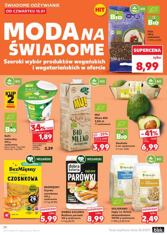 Kaufland - gazetka promocyjna Oferta Kaufland od czwartku 15.01 do środy 21.01 - strona 20