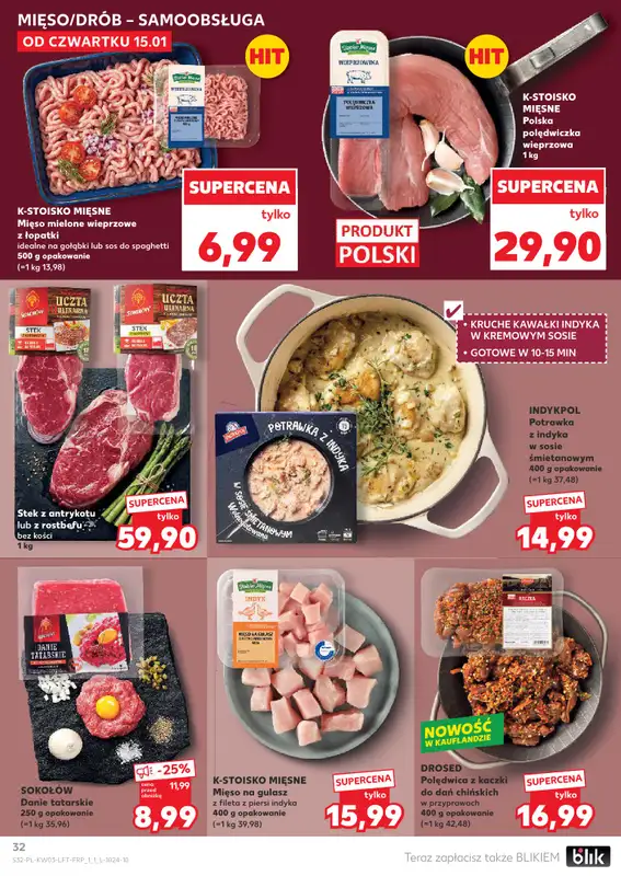 Kaufland - gazetka promocyjna Oferta Kaufland od czwartku 15.01 do środy 21.01 - strona 32
