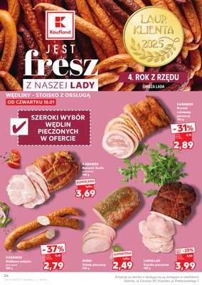 Kaufland - gazetka promocyjna Oferta Kaufland od czwartku 15.01 do środy 21.01 - strona 26
