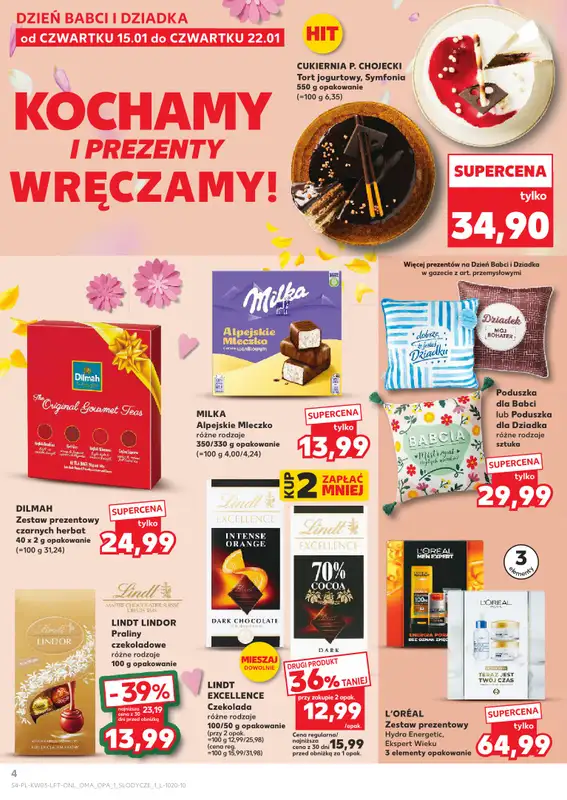 Kaufland - gazetka promocyjna Oferta Kaufland od czwartku 15.01 do środy 21.01 - strona 4