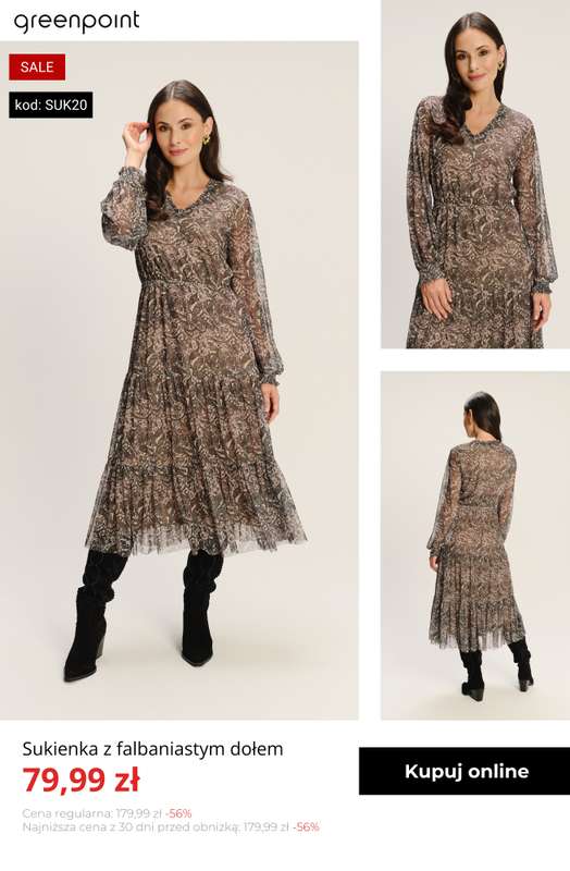 Greenpoint - gazetka promocyjna -20% na wszystkie sukienki od 59,99 zł! od wtorku 13.01  - strona 2