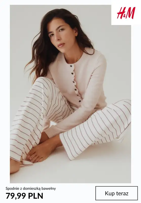 H&M - gazetka promocyjna Damska odzież DOMOWA od wtorku 13.01  - strona 6