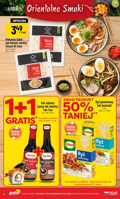 POLOmarket - gazetka promocyjna Katalog Orientalne Smaki od środy 14.01 do wtorku 27.01 - strona 8