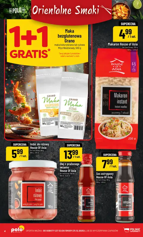 POLOmarket - gazetka promocyjna Katalog Orientalne Smaki od środy 14.01 do wtorku 27.01 - strona 4