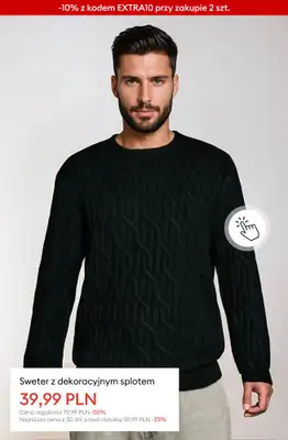 Sinsay - gazetka promocyjna EXTRA -10% na całą WYPRZEDAŻ od wtorku 13.01  - strona 18