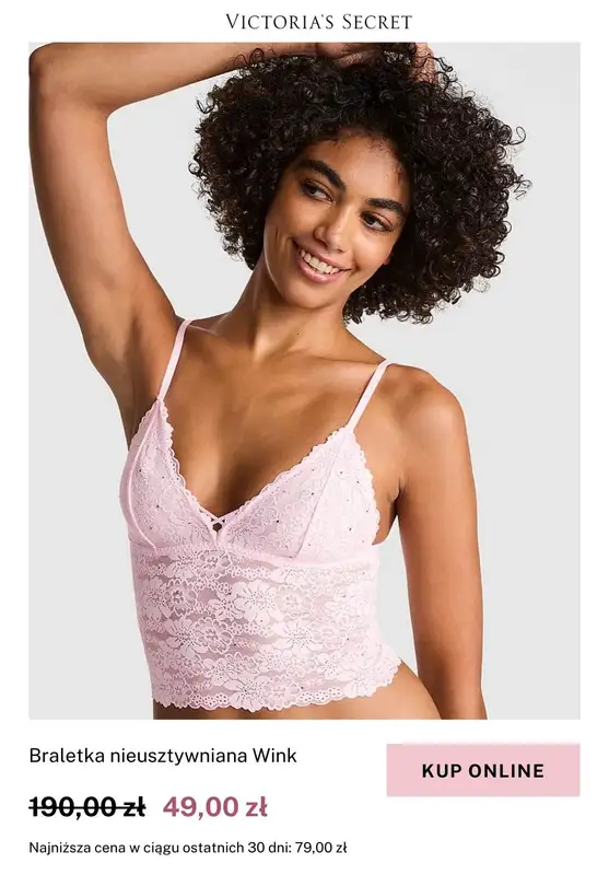 BEST SALE - gazetka promocyjna Victoria's Secret | Wyprzedaż do -70% od wtorku 13.01 do wtorku 20.01 - strona 7