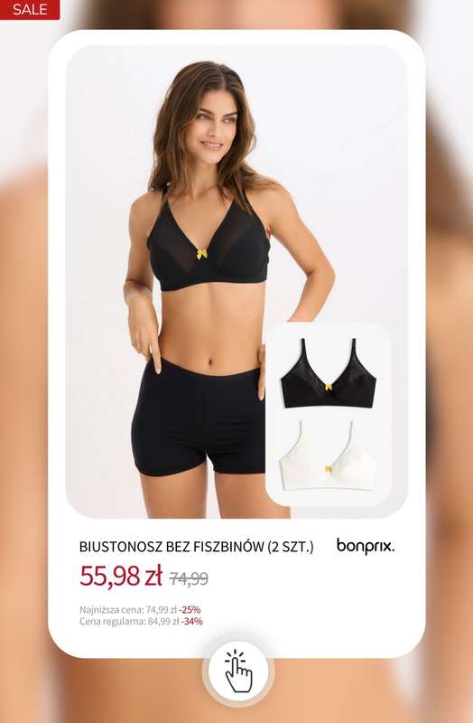 bonprix - gazetka promocyjna Bielizna do -50% od wtorku 13.01 do poniedziałku 19.01 - strona 11