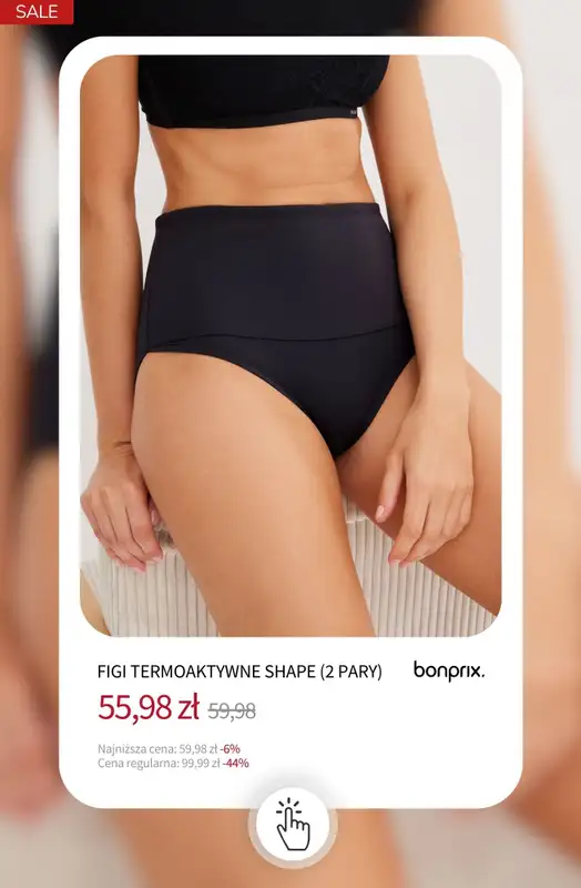 bonprix - gazetka promocyjna Bielizna do -50% od wtorku 13.01 do poniedziałku 19.01 - strona 10