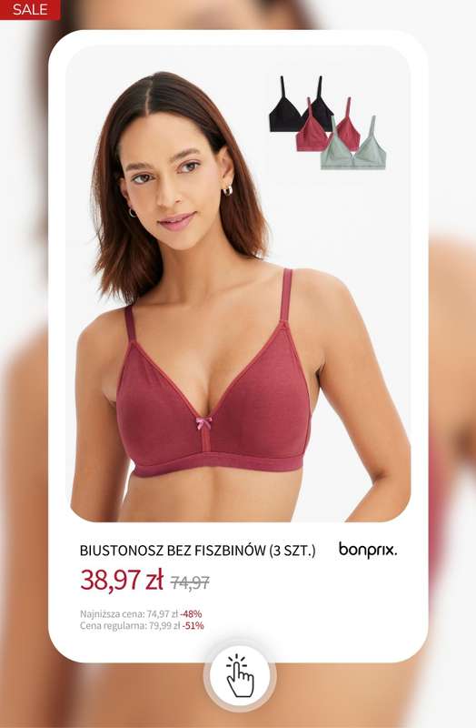 bonprix - gazetka promocyjna Bielizna do -50% od wtorku 13.01 do poniedziałku 19.01 - strona 9