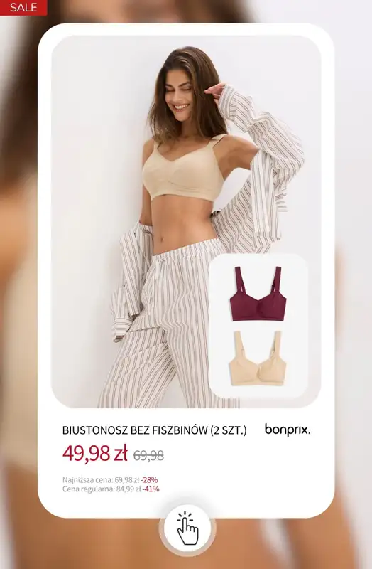 bonprix - gazetka promocyjna Bielizna do -50% od wtorku 13.01 do poniedziałku 19.01 - strona 6