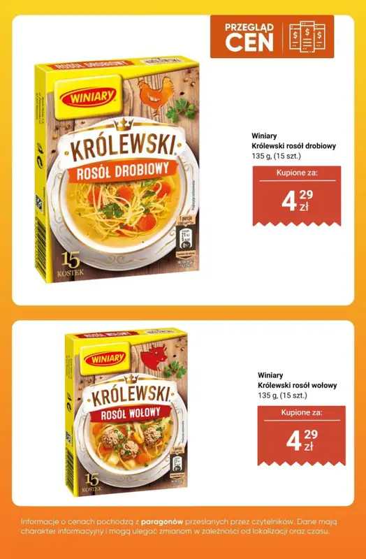 Biedronka - gazetka promocyjna Produkty na BULION - przegląd cen   - strona 3