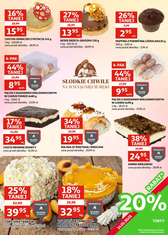 Auchan - gazetka promocyjna Gazetka Racibórz I Najlepsze prezenty od serca od środy 14.01 do wtorku 20.01 - strona 16
