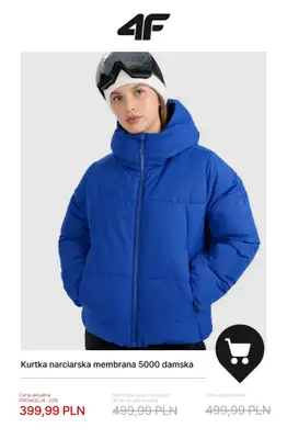 4F - gazetka promocyjna Kurtki do 50% taniej! od wtorku 13.01  - strona 10