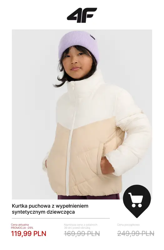 4F - gazetka promocyjna Kurtki do 50% taniej! od wtorku 13.01  - strona 6