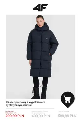 4F - gazetka promocyjna Kurtki do 50% taniej! od wtorku 13.01  - strona 3