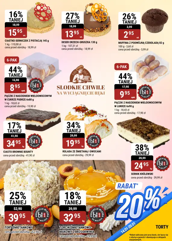 bi1 - gazetka promocyjna Gazetka Ełk I Najlepsze prezenty od serca od środy 14.01 do wtorku 20.01 - strona 16