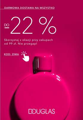 BEST SALE - gazetka promocyjna Douglas | Do -22% na wybrane produkty od wtorku 13.01 do czwartku 15.01