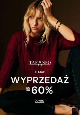 BEST SALE - gazetka promocyjna Taranko | Wyprzedaż do -60% od wtorku 13.01 do poniedziałku 19.01
