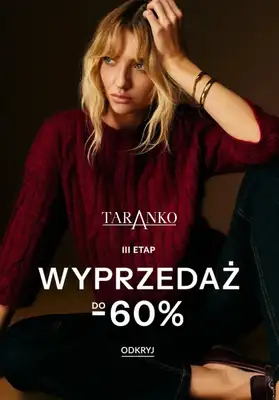 BEST SALE - gazetka promocyjna Taranko | Wyprzedaż do -60% od wtorku 13.01 do poniedziałku 19.01