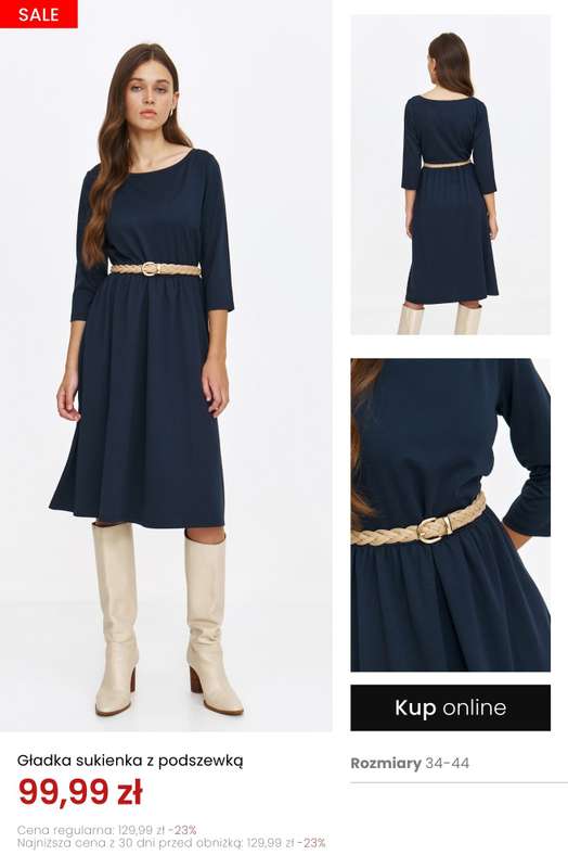 Top Secret - gazetka promocyjna -20% na sukienki przy zakupach za min. 59,99 zł od wtorku 13.01  - strona 7