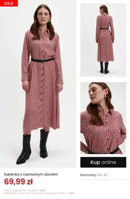 Top Secret - gazetka promocyjna -20% na sukienki przy zakupach za min. 59,99 zł od wtorku 13.01  - strona 4