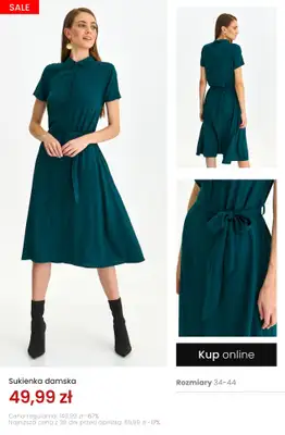 Top Secret - gazetka promocyjna -20% na sukienki przy zakupach za min. 59,99 zł od wtorku 13.01  - strona 2