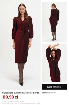 Top Secret - gazetka promocyjna -20% na sukienki przy zakupach za min. 59,99 zł od wtorku 13.01  - strona 10