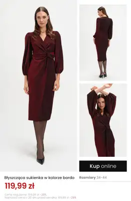 Top Secret - gazetka promocyjna -20% na sukienki przy zakupach za min. 59,99 zł od wtorku 13.01  - strona 10