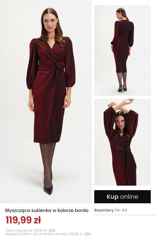 Top Secret - gazetka promocyjna -20% na sukienki przy zakupach za min. 59,99 zł od wtorku 13.01  - strona 10