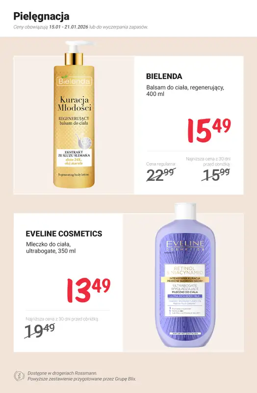Rossmann - gazetka promocyjna MEGA promocje z nowej gazetki od czwartku 15.01 do środy 21.01 - strona 7