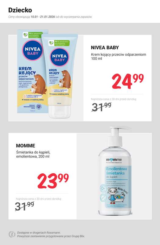 Rossmann - gazetka promocyjna MEGA promocje z nowej gazetki od czwartku 15.01 do środy 21.01 - strona 12