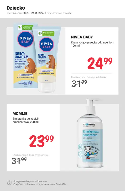 Rossmann - gazetka promocyjna MEGA promocje z nowej gazetki od czwartku 15.01 do środy 21.01 - strona 12