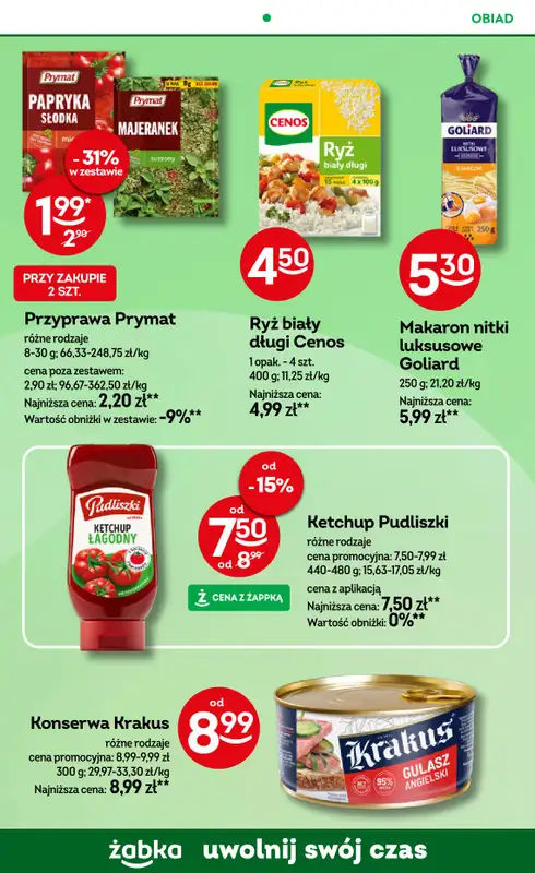 Żabka - gazetka promocyjna Gazetka Spożywcza od środy 14.01 do wtorku 27.01 - strona 14