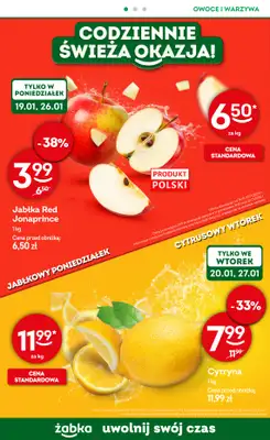 Żabka - gazetka promocyjna Gazetka Spożywcza od środy 14.01 do wtorku 27.01 - strona 6