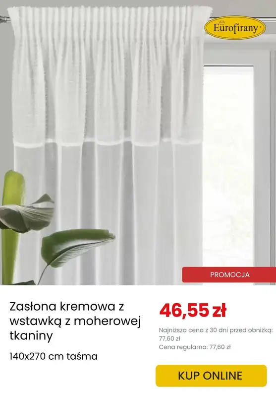 Dzień Babci i Dziadka - gazetka promocyjna Eurofirany | Do -40% na firany od środy 14.01 do wtorku 20.01 - strona 10